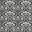 York Folksy Floral Black & White Wallpaper FH4022