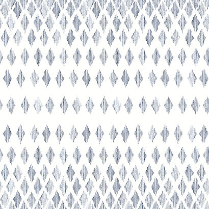 York Diamond Ombre Navy & White Wallpaper FH4042