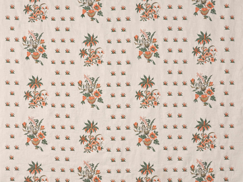 Braquenie Coulonges Mandarine Fabric B7659002