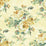 Seabrook Designs Rose Bouquet Metallic White, Gold, And Green Wallpaper Sample FI70403