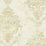 Seabrook Designs Damask Metallic, Cream, And Greige Wallpaper Sample FI71014