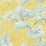 Seabrook Designs Cherry Blossoms Gold, White, And Sky Blue Wallpaper Sample FI71103