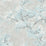 Seabrook Designs Cherry Blossoms Metallic Silver And Sky Blue Wallpaper Sample FI71108