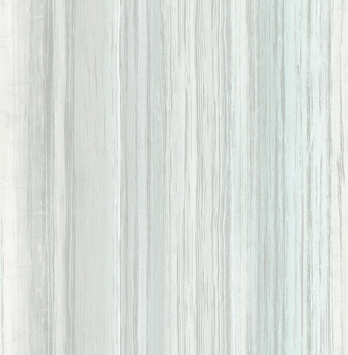 Seabrook Designs Stripe Metallic Silver Wallpaper Sample FI71208