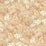 Seabrook Designs Daisy Metallic, Rust, And Cream Wallpaper FI71301