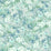 Seabrook Designs Daisy Metallic Powder Blue And Turquoise Wallpaper Sample FI71318