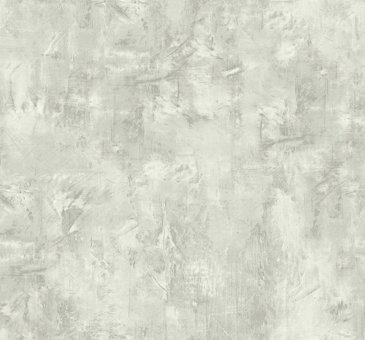 Seabrook Designs Vinyl Faux Villa Grey Wallpaper FI72108