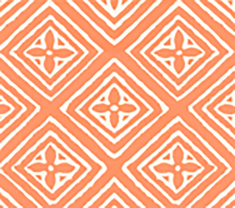 China Seas Fiorentina Orange Wallpaper Sample 2490-24WP