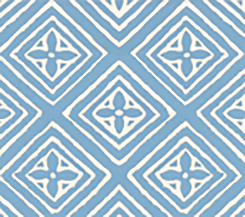 China Seas Fiorentina Zibby Blue Wallpaper 2490-43WP