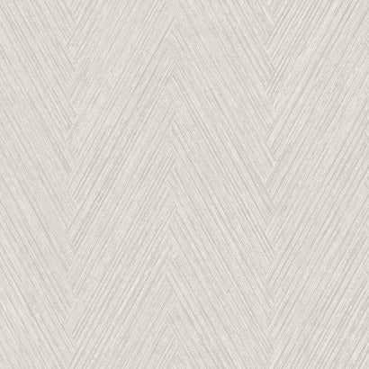 York Thatched Chevron Light Neutral Wallpaper FM1052