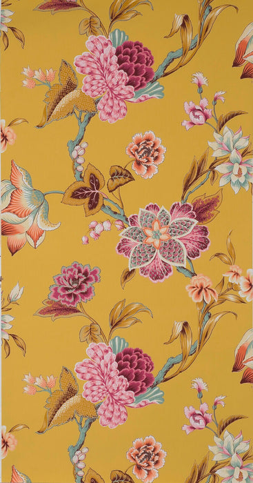 Boussac Radzimir Ochre Wallpaper W4669003