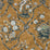 Braquenie Petit Parc Nutmeg/Blue Wallpaper Sample BP201002