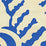 Alan Campbell Ferns Uni French Blue Fabric Sample AC101-36