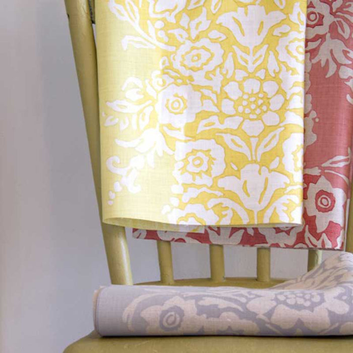 Galbraith & Paul Flora Canary Fabric Sample