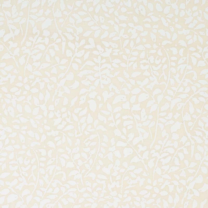 China Seas Foliage White Fabric Sample 449250