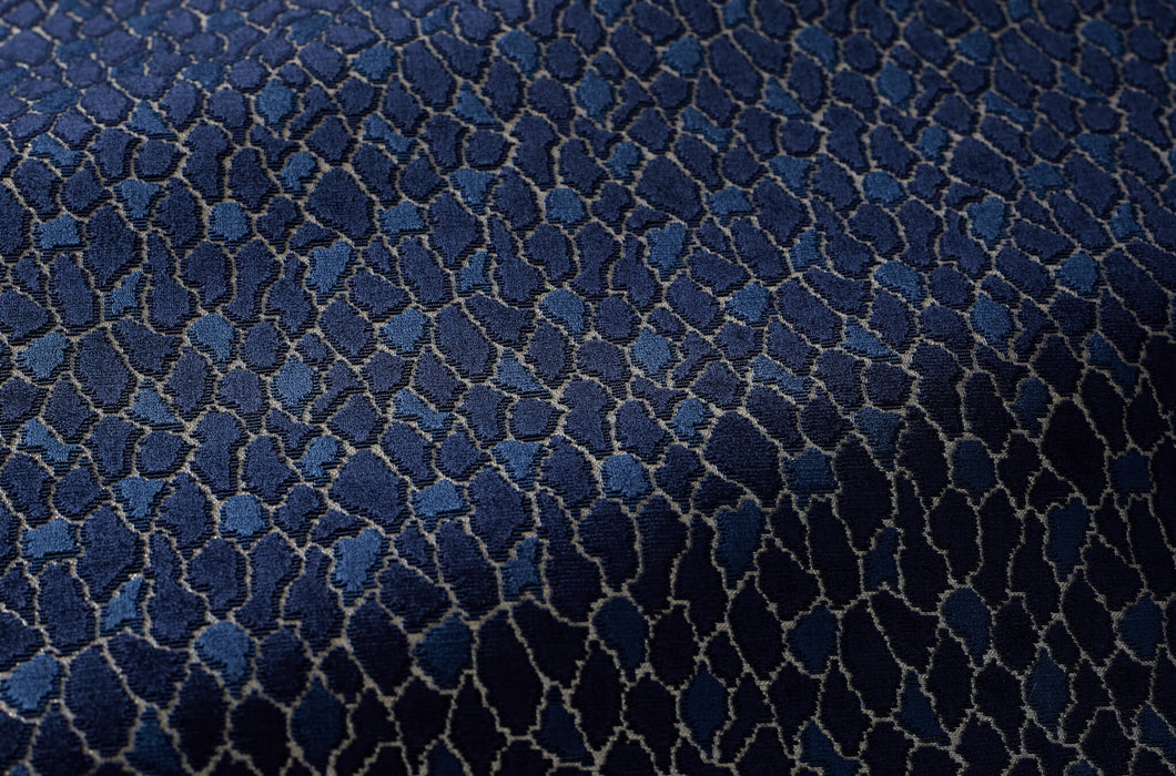 Braquenie Zao Indigo Fabric Sample B7639001