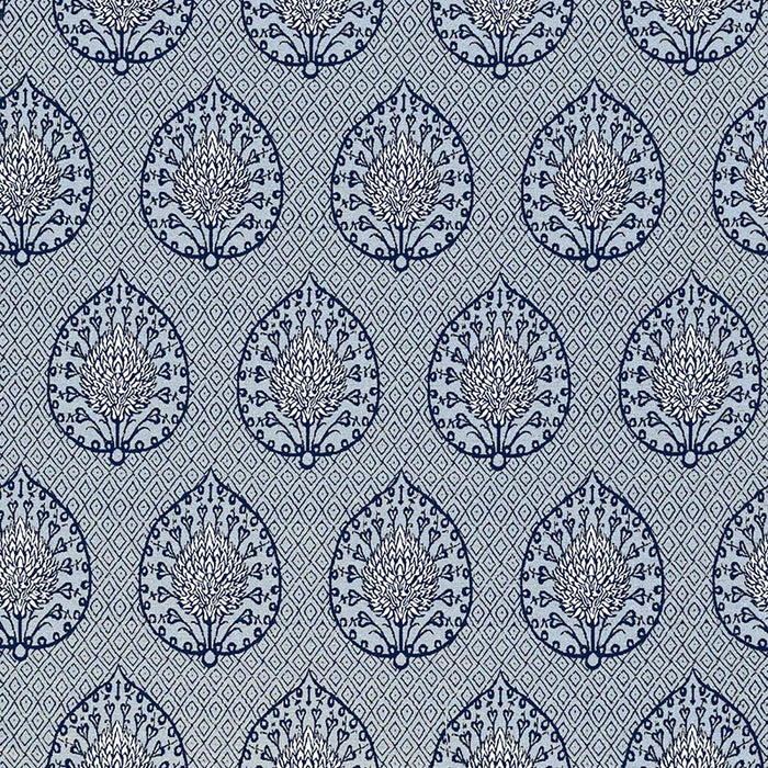 Gaston Y Daniela Palmeta Fondo Azul Fabric GDT5692.003.0