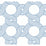 York The Twist Blue Wallpaper GM7594