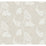 York Vinca White Metallic Wallpaper GO8222