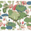 York Lotus Pond Green & Pink Wallpaper GO8293