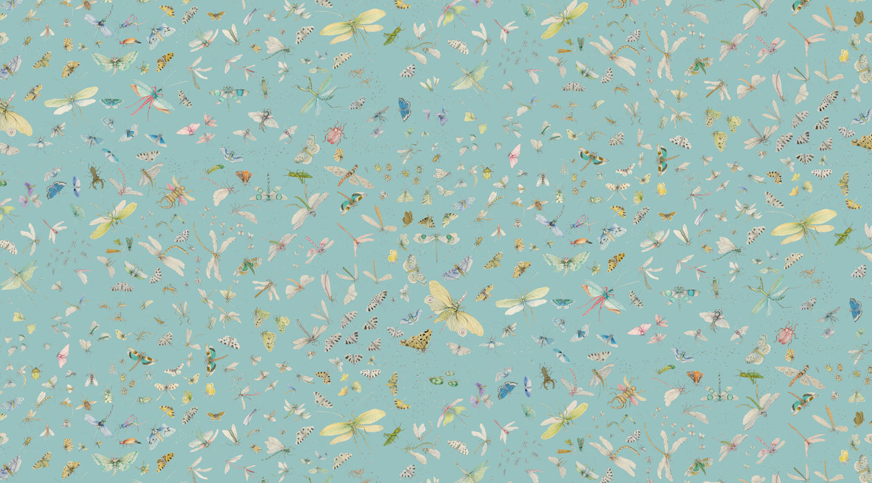 Pierre Frey La Serre Aux Papillons Ete Wallpaper Sample FP583002