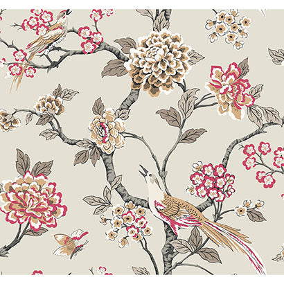 York Fanciful Beige Wallpaper GR5932