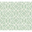 York Boxwood Garden Teal Wallpaper GR5973