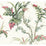 York Enchanted Fern Green & Red Wallpaper GR5993