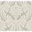 York Tapestry Damask Grey Wallpaper GR6021