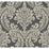 York Tapestry Damask Dark Grey Wallpaper GR6022