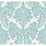 York Tapestry Damask Teal Wallpaper GR6025