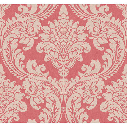 York Tapestry Damask Red Wallpaper GR6026