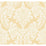 York Tapestry Damask Yellow Wallpaper GR6027