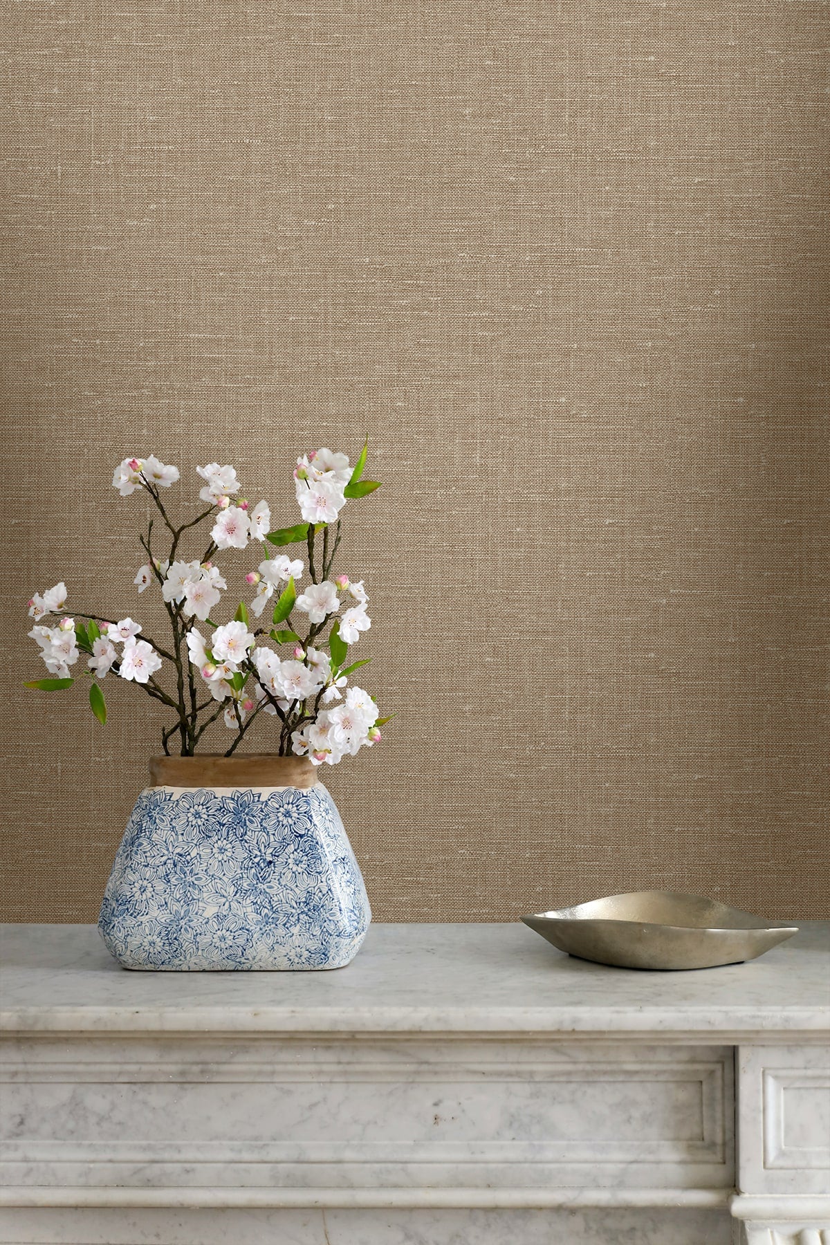 Seabrook Designs Nomi Macadamia Wallpaper GT30012