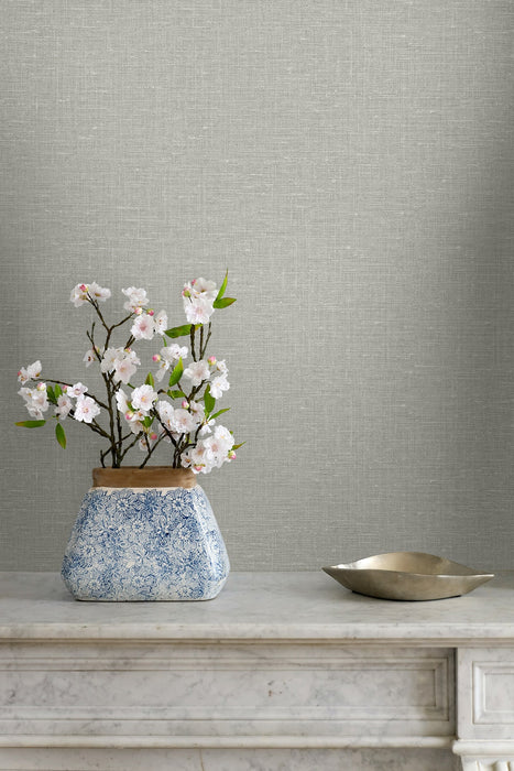 Seabrook Designs Nomi Gray Wallpaper GT30025