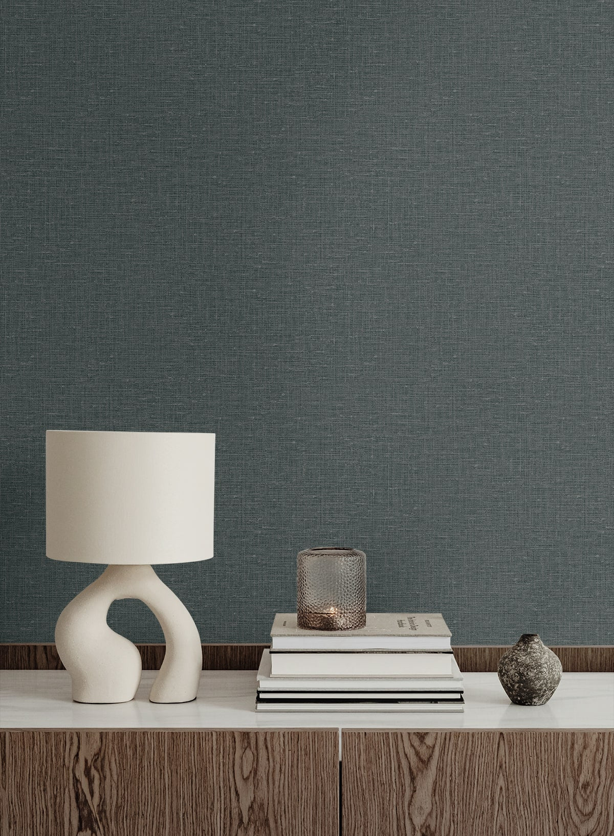 Seabrook Designs Nomi Smoke Gray Wallpaper GT30031