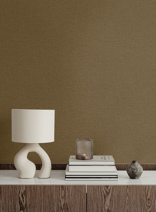 Seabrook Designs Nomi Caramel Wallpaper Sample GT30035