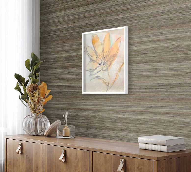 Seabrook Designs Meiya Peppercorn Wallpaper Sample GT30409