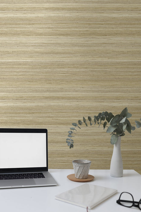 Seabrook Designs Meiya Straw Wallpaper Sample GT30410