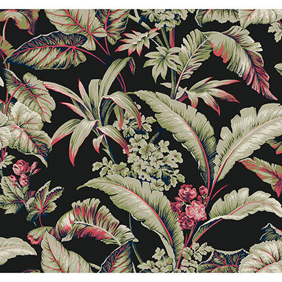 York Mystic Isle Black Wallpaper GT4504