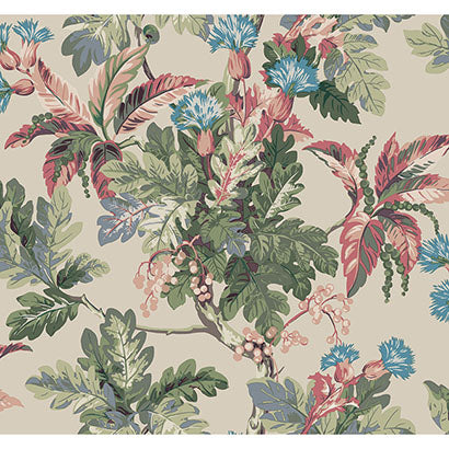 York Briarwood Taupe Wallpaper GT4522