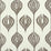 Lee Jofa Modern Tulip White/Chocolate Fabric Sample GWF-2622.168.0