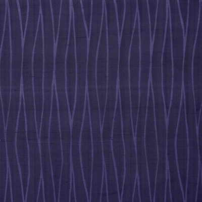 Lee Jofa Modern Waves Deep Purple Fabric Sample GWF-2639.909.0