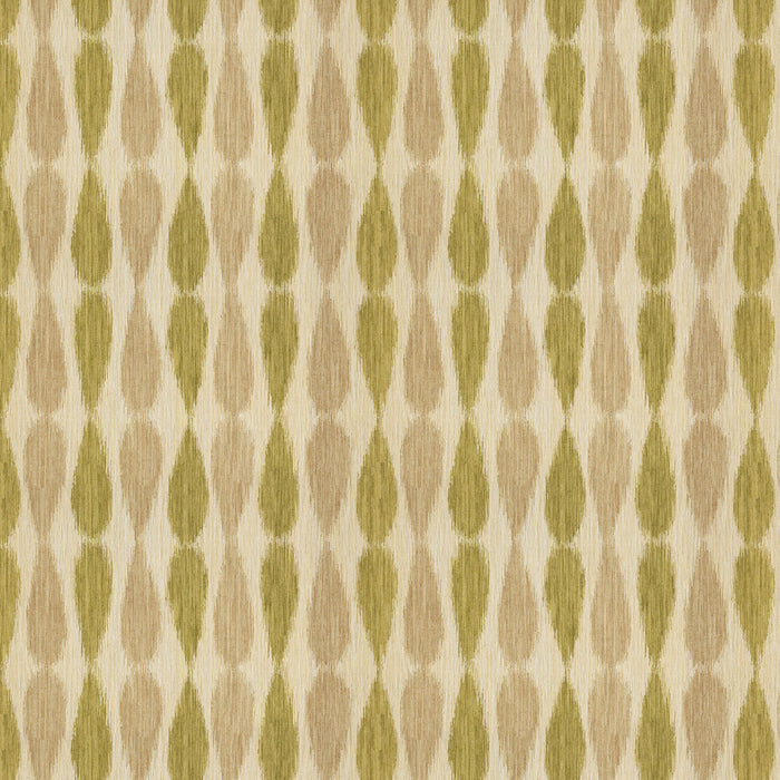 Lee Jofa Modern Ikat Drops Lime Fabric Sample GWF-2927.23.0