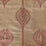 Lee Jofa Modern Tulip Embroidery Rust Fabric Sample GWF-2928.22.0