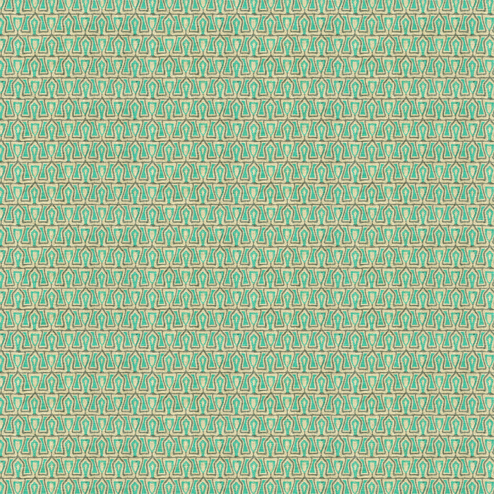 Lee Jofa Modern Passage Aqua Fabric Sample GWF-3505.13.0