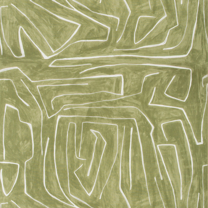 Lee Jofa Modern Graffito Fern Fabric Sample GWF-3530.123.0