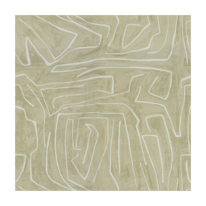 Lee Jofa Modern Graffito Beige/Ivory Fabric Sample GWF-3530.16.0