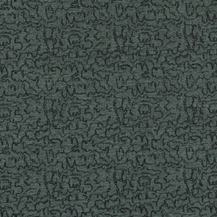 Lee Jofa Modern Crescendo Lagoon/Ebony Fabric Sample GWF-3734.538.0