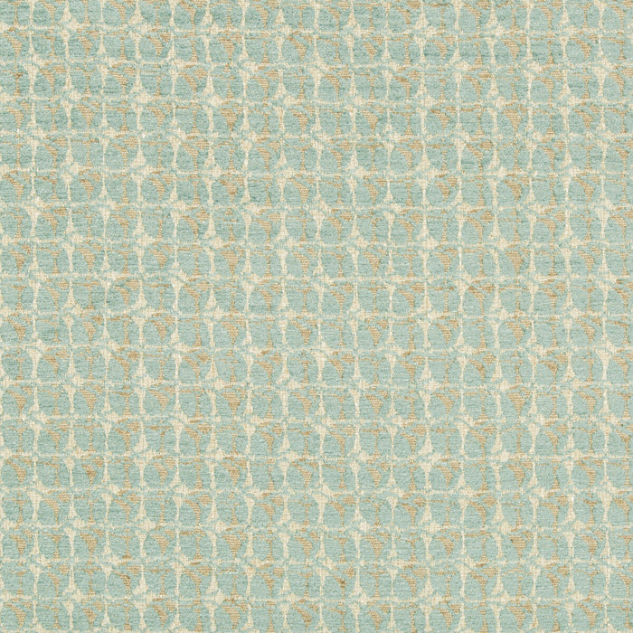 Lee Jofa Modern Jasper Weave Aqua Fabric Sample GWF-3749.13.0